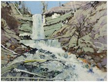 Cape Vesey Waterfall PEC